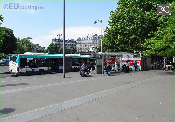 OrlyBus at Place Denfert-Rochereau