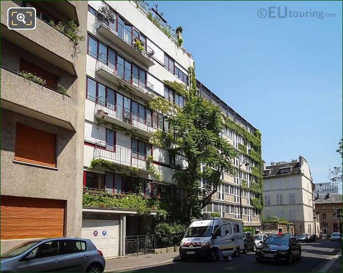 Green Foliage Over Centre Cassini 8 Bis Rue Cassini