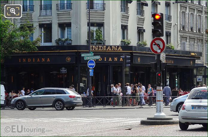 Indiana Restaurant Avenue du General Leclerc Paris