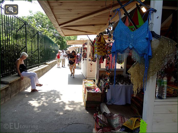 Market Stalls along Quai Branly
