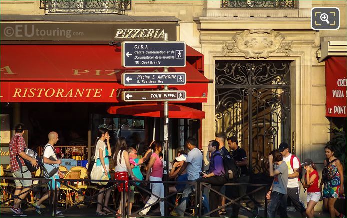 Sign posts in Paris