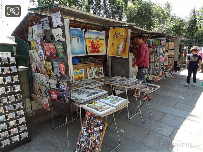 Market stall in Paris