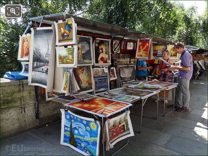 Market stall Paris