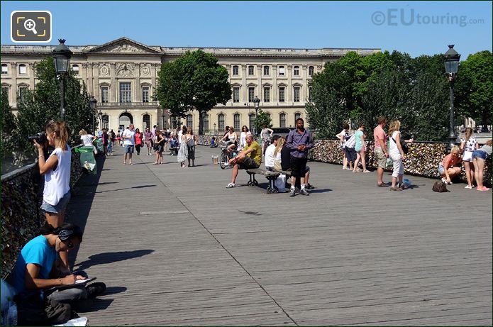 Bridge of Love tourists