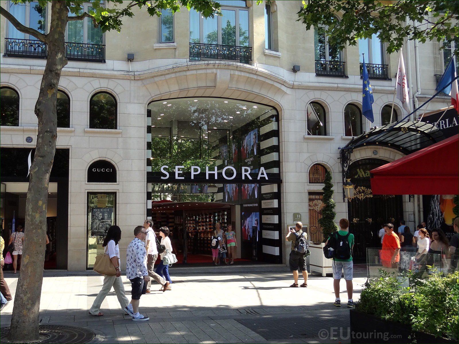 France, Paris , Sephora store on Avenue des Champs Elysees Stock Photo -  Alamy