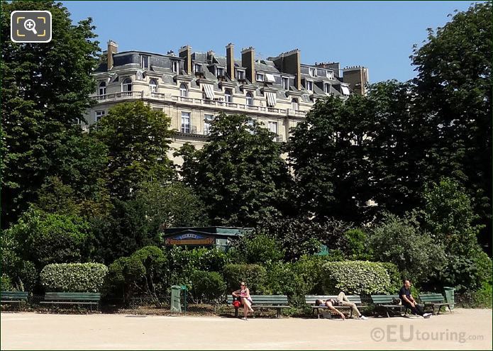 Champs Elysees Gardens Paris