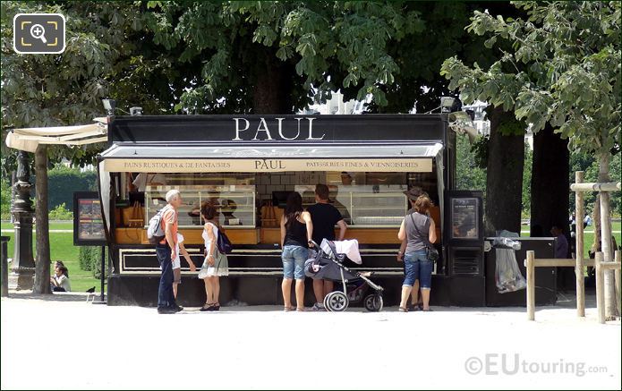 Kiosque Paul Jardin du Carrousel