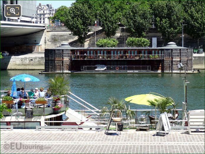 River Seine converted barges