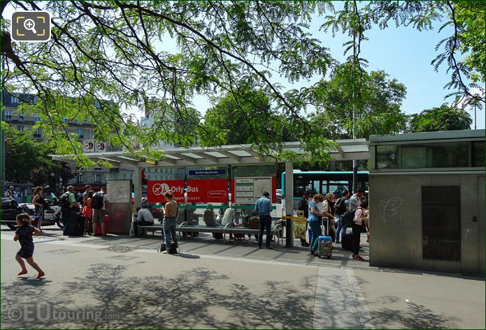 OrlyBus stop Place Denfert-Rochereau