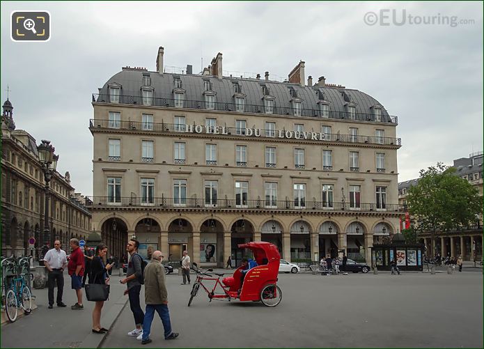 5 Star Hotel du Louvre Rue de Rivoli