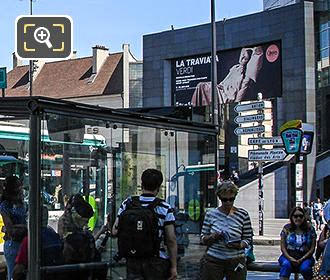 Paris Noctilien night bus stop Opera Bastille