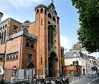 Paroisse Saint Jean de Montmartre front facade