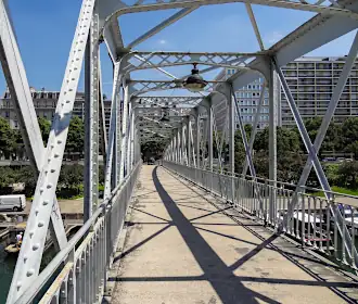 Passerelle Jim Morrison Metal Support Cross Beams