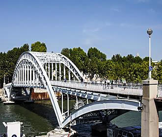 Passerelle Debilly pedestrian bridge