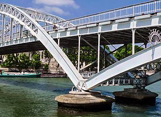 Passerelle Debilly peirs