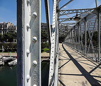 Passerelle Mornay foot bridge