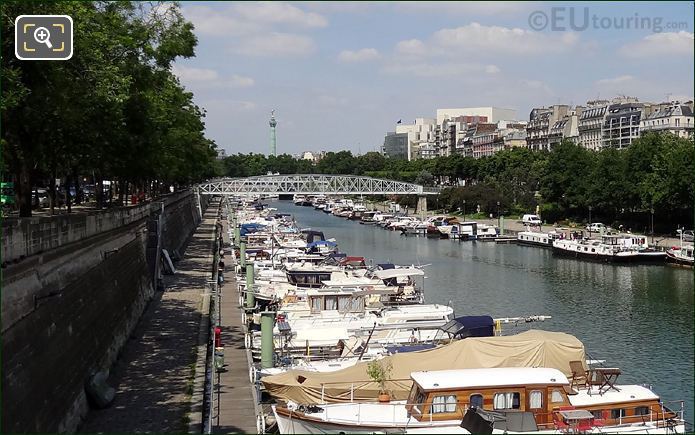 Passerelle Mornay at Port de l'Arsenal