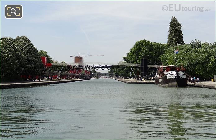 Canal de l'Ourcq and the Peniche Cinema