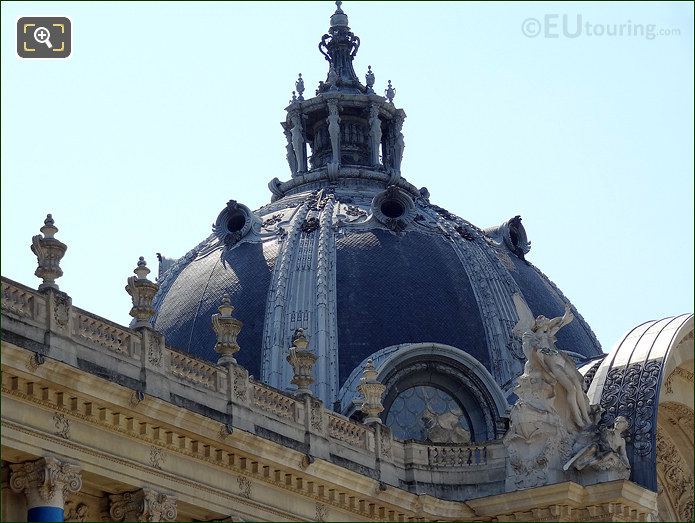 Petit Palais museum dome roof