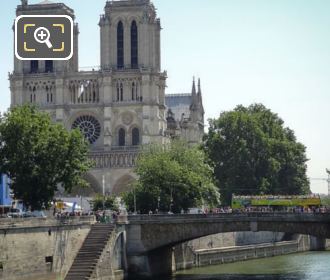 Petit Pont with Notre Dame Cathedral