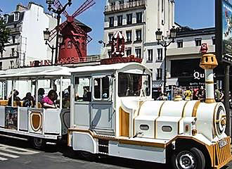 Petits Trains de Montmartre Moulin Rouge