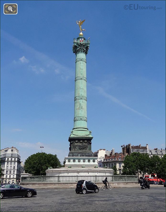 Colonne de Juillet at Place de la Bastille