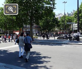 Place de la Bastille and Boulevard Bourdonone