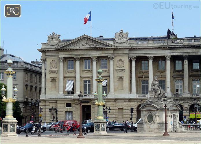 Place de la Concorde's Hotel de Crillon