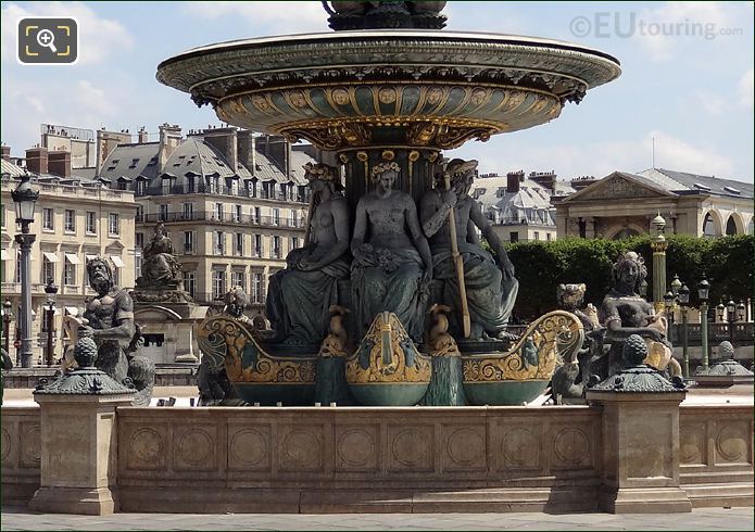 Maritime Fountain Place de la Concorde