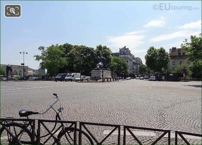 Intersection junctions Place Denfert-Rochereau