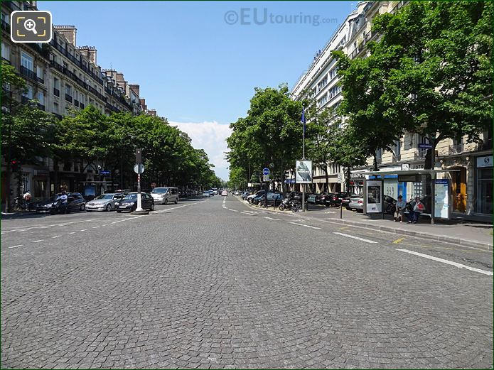 Cobbled Rue Victor Considerant, Place Denfert-Rochereau