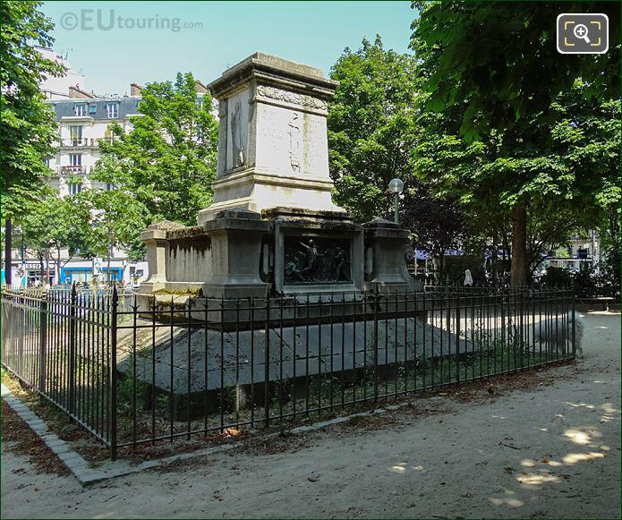 Francois-Vincent Raspail Monument by sculptor Leopold Morice