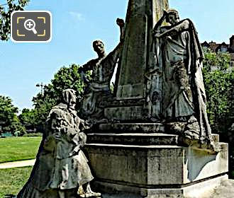 Ludovic Trarieux Monument in Square Claude Nicolas Ledoux