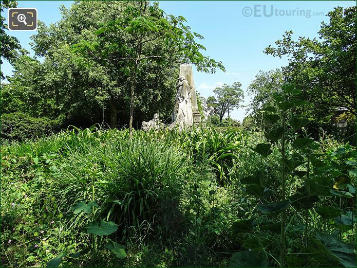 Trees and shrubs in Square Claude Nicolas Ledoux