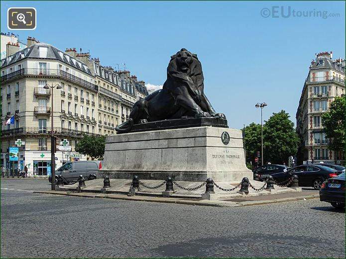 Lion of Belfort statue