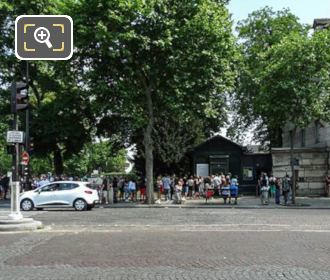 Paris Catacombes entrance Place Denfert-Rochereau