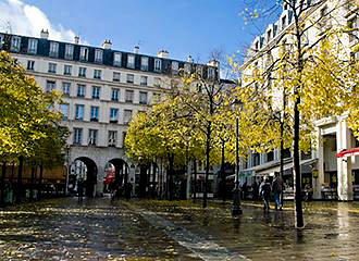 Place Joachim-du-Bellay buildings