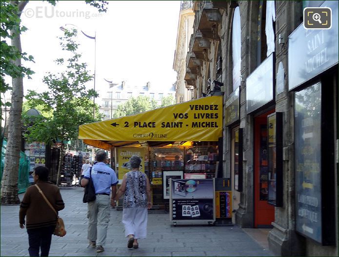 Booksellers at Place Saint Michel