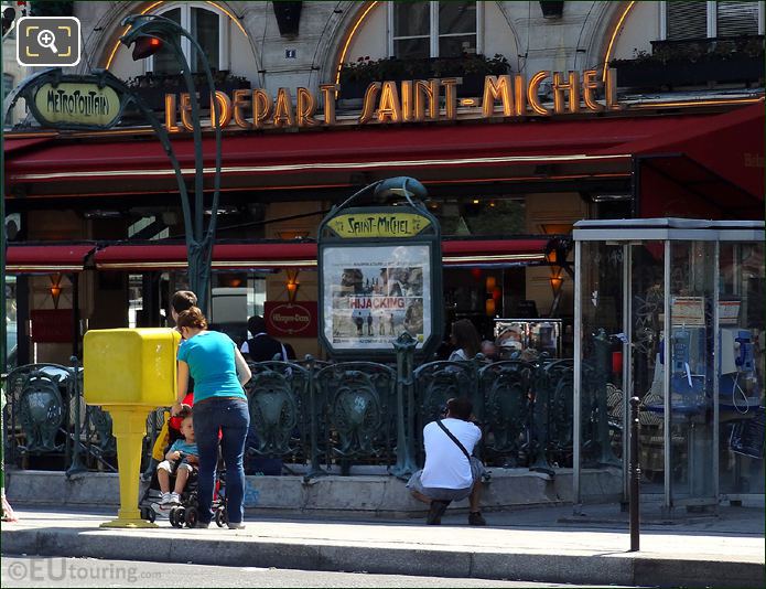 Le Depart Saint-Michel, Place Saint Michel, Paris