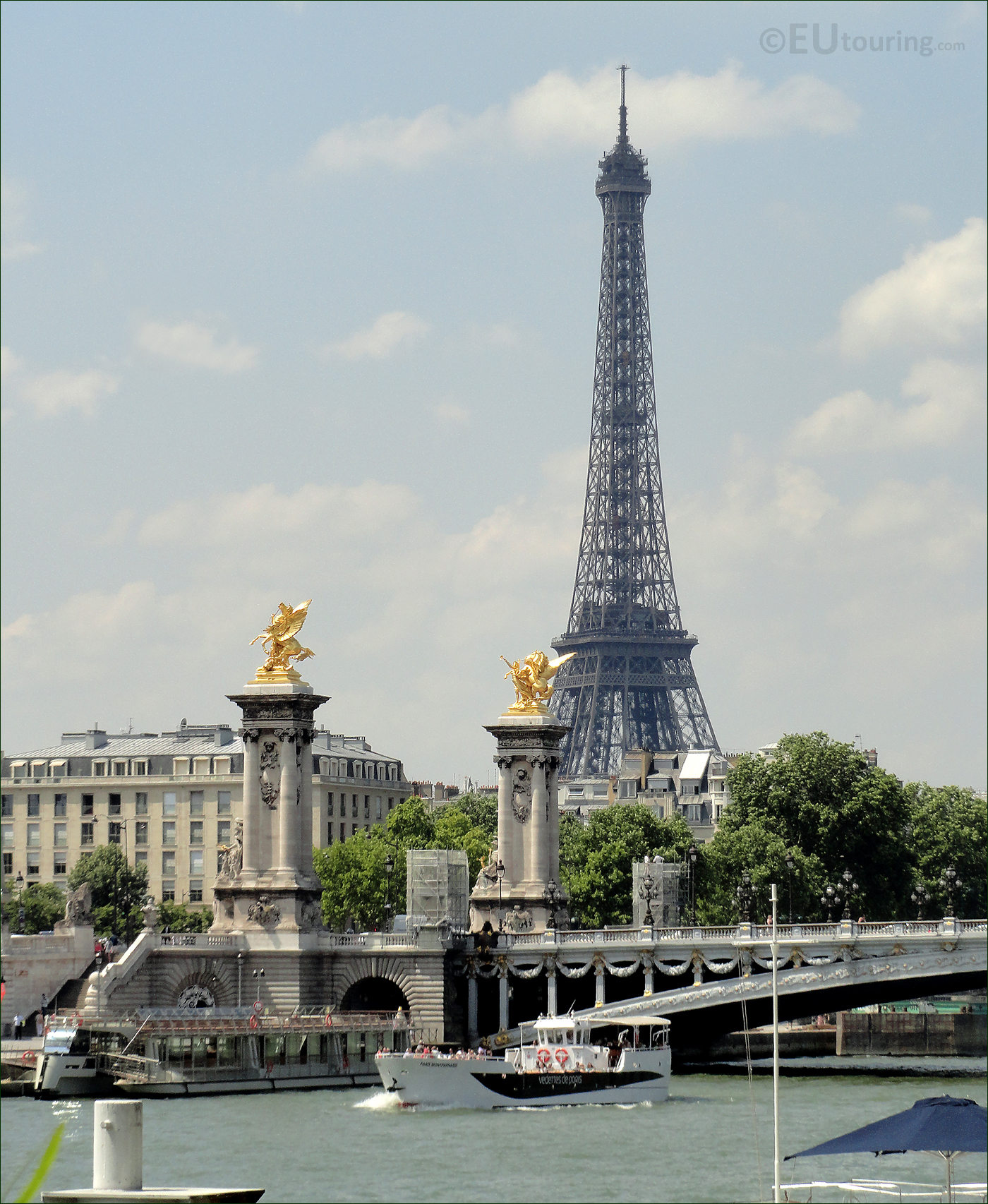 The Hopeful Traveler: Pont Alexandre III: Bridge to the Eiffel