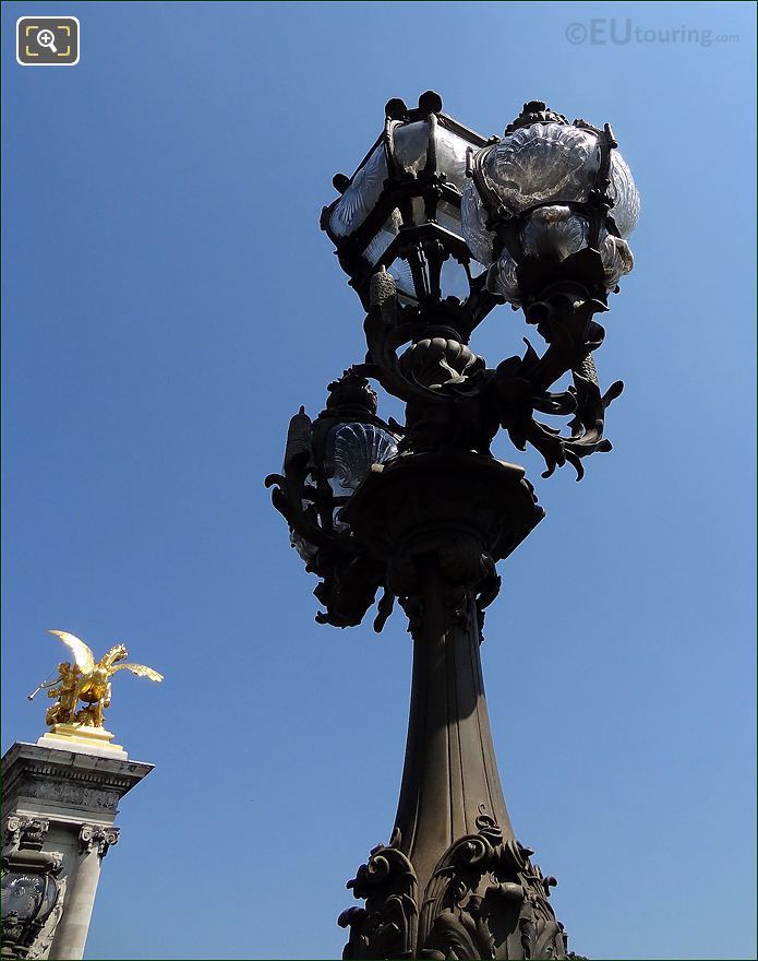 Pont Alexandre III lamp post