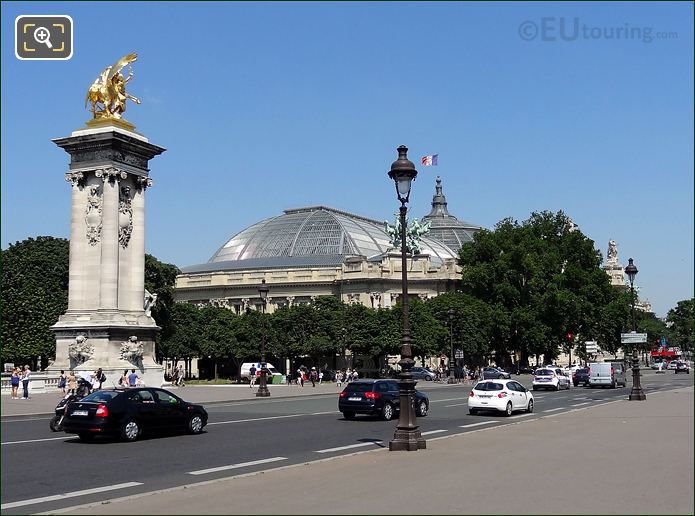 Pont Alexandre III and Grand Palais