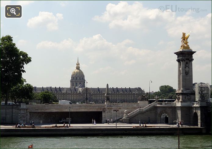 Pont Alexandre III and Les Invalides