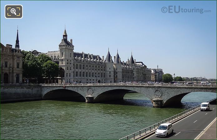 Pont au Change elliptical arches