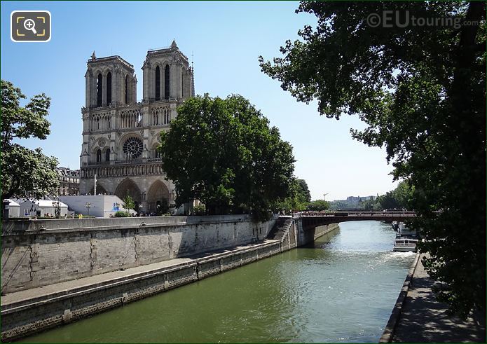 Pont au Double western side