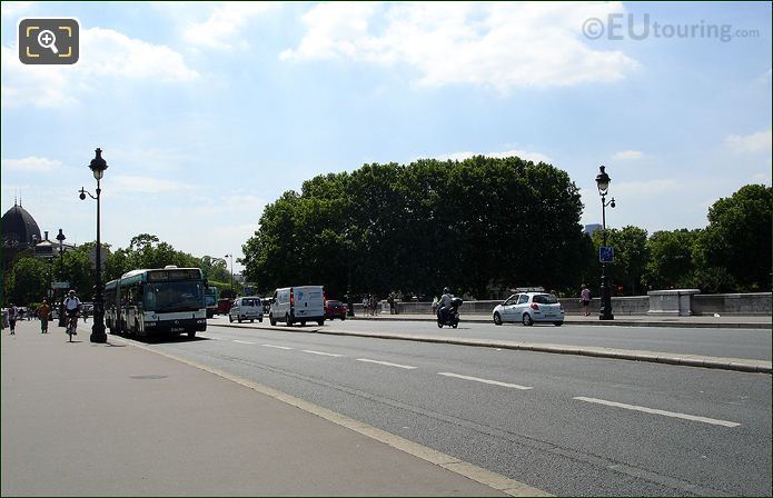 Pont d'Austerlitz road lanes