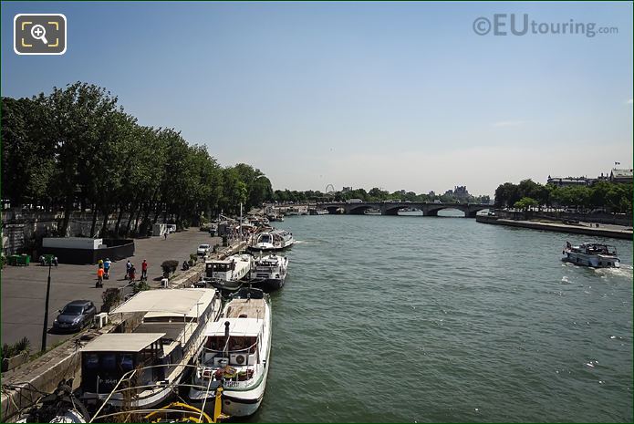 Port des Champs Elyseese Pont de la Concorde