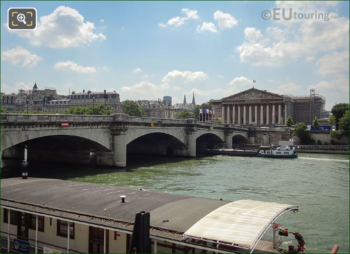 Pont de la Concorde stone piers