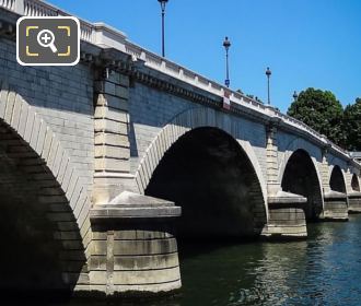 Pont de Tolbiac stone work