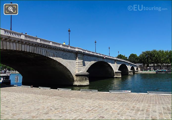 Pont de Tolbiac stone pillars